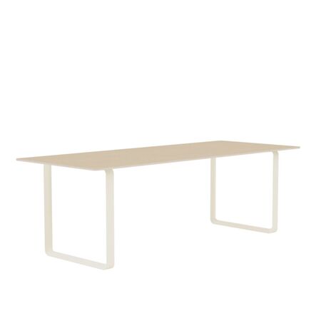 Muuto Muuto 70/70 Tisch Oak Veneer/Plywood/Sand, 225 x 90 cm
