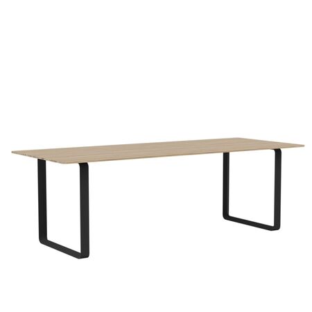Muuto Muuto 70/70 Tisch Solid Oak/Black, 225 x 90 cm