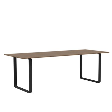 Muuto Muuto 70/70 Tisch Solid Smoked Oak/Black, 225 x 90 cm