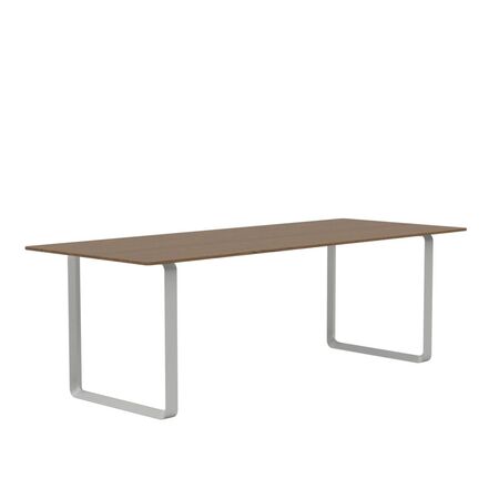 Muuto Muuto 70/70 Tisch Solid Smoked Oak/Grey, 225 x 90 cm