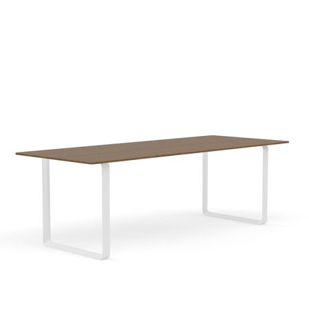 Muuto Muuto 70/70 Tisch Solid Smoked Oak/White, 225 x 90 cm
