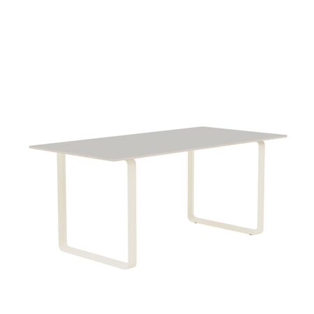 Muuto Muuto 70/70 Tisch Grey Linoleum/Plywood/Sand, 170 x 85 cm