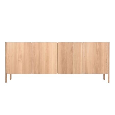 Gazzda Dvor Sideboard von Gazzda Eiche geölt - Weiss geölt