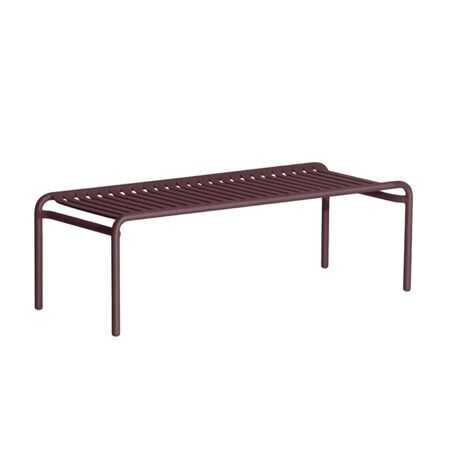 Petite Friture Couchtisch WEEK-END Coffee Table Long von Petite Friture  05 - Burgundy