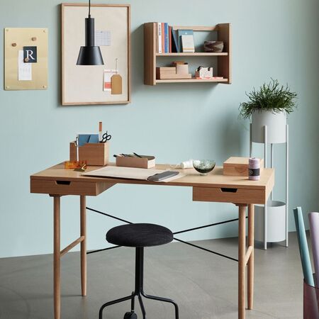 Huebsch Regal Eiche FSC natur h44cm