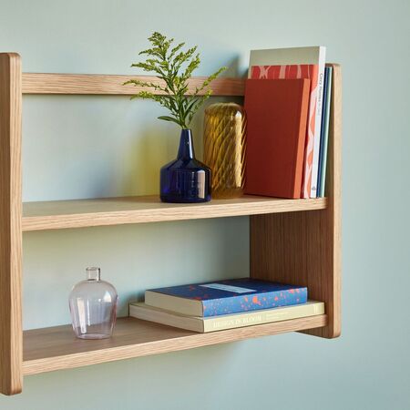 Huebsch Regal Eiche FSC natur h44cm