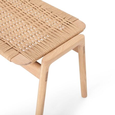 Gazzda_Bench-klupa-120x45-oild-oak-white-1015-danish-coard-natural-2_Details