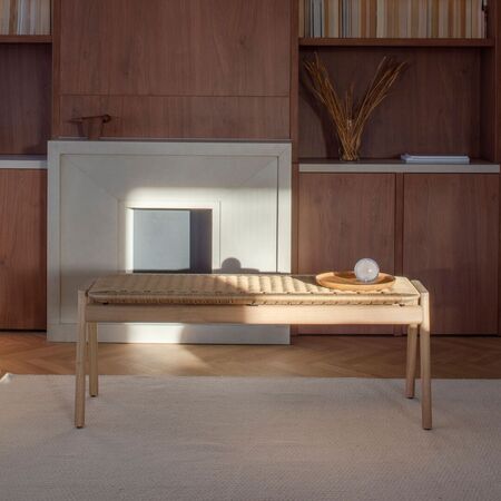 Gazzda_Bench-klupa-120x45-oild-oak-white-1015-danish-coard-natural-2_Lifestyle