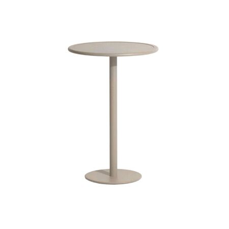 Petite Friture Hoher Tisch Rund Week-end von Petite Friture 21 - Dune
