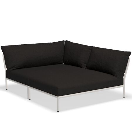 Houe Houe Level 2 - Sofakombination Char, Dark grey, Rechts