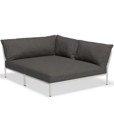 Houe Houe Level 2 - Sofakombination Dark Grey, Muted white, Rechts