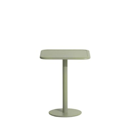 Petite Friture Dining Table Square Week-end von Petite Friture 15 - Jade Grun