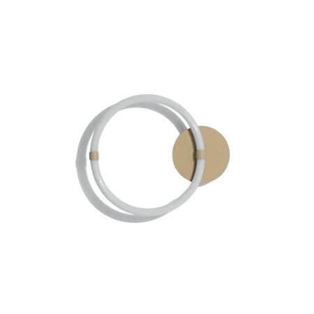 Petite Friture Wandleuchte Unseen O von Petite Friture Standard, Messing