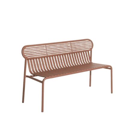 Petite Friture Bench WEEK-END von Petite Friture  13 - Terracotta