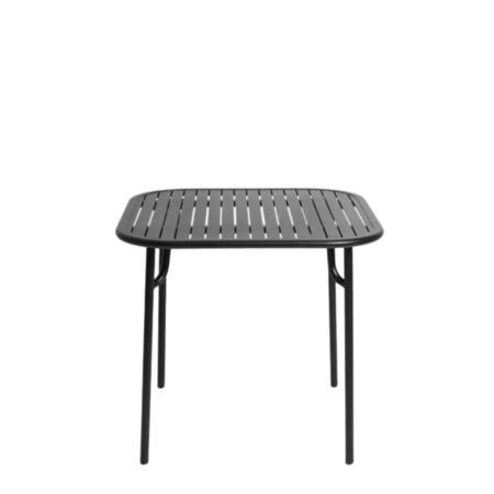 Petite Friture Quadratischer Tisch WEEK-END von Petite Friture 18 - Glass Green