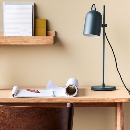 Huebsch Tischlampe Metall H50cm - Grün