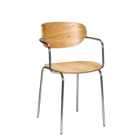 Hübsch   Arch Armlehnstuhl von Hübsch Naturfarben