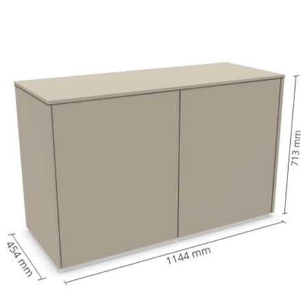 Müller Small Living Sideboard Kombination 11 Aventa von Müller Small Living Steingrau