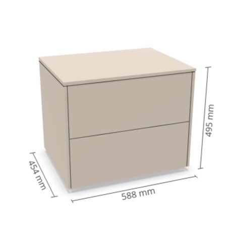 Müller Small Living Nachttisch Kombination 10 Aventa von Müller Small Living KaschmirgrauMüller Small Living Nachttisch Kombination 10 Aventa von Müller Small Living Kaschmirgrau