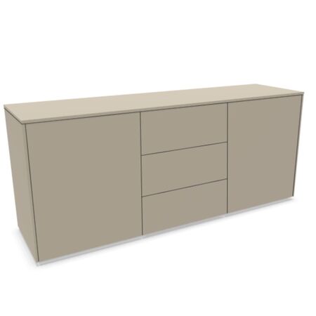 Müller Small Living Sideboard Kombination 5 Aventa von Müller Small Living Steingrau