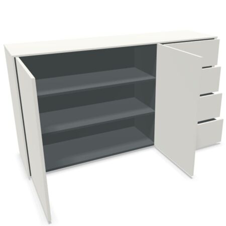 Müller Small Living Sideboard Kombination 4 Aventa von Müller Small Living Weiss