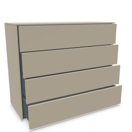 Müller Small Living Sideboard Kombination 2 Aventa von Müller Small Living Steingrau