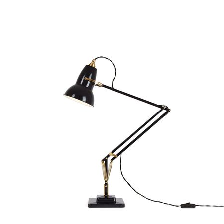 Anglepoise Schreibtischlampe 1227 von Anglepoise  Tiefschwarz  / Messing 