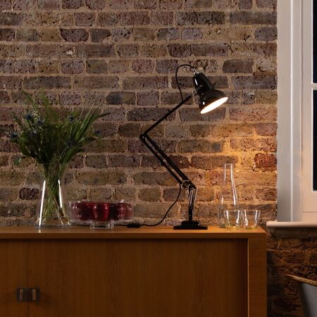 Anglepoise Schreibtischlampe 1227 von Anglepoise  Tiefschwarz-3