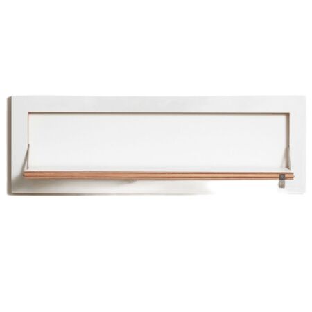 Ambivalenz 'Fläpps' Regal 80 x 27 cm - Vallunaraju Vallunaraju, B: 80 cm / H: 27 cm 