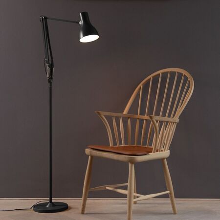 Anglepoise Stehleuchte 75 von Anglepoise  Tiefschwarz-2