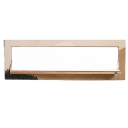 Ambivalenz 'Fläpps' Regal 80 x 27 cm - Alps Alps, B: 80 cm / H: 27 cm 