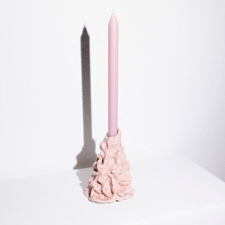 Simone Züger Design Studio Vulcano Kerzenständer Rosa