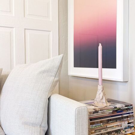 Simone Züger Design Studio Vulcano Kerzenständer Dunkelblau