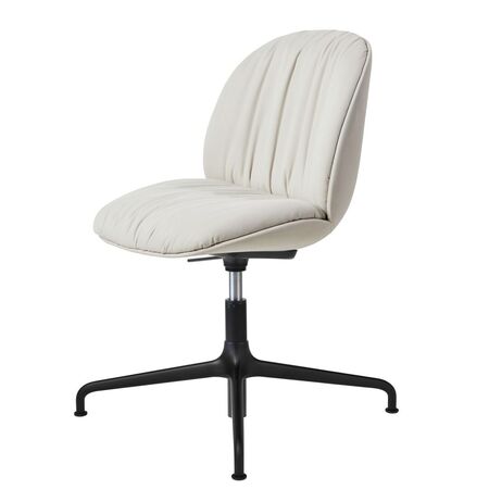 Gubi Meeting Polsterstuhl Beetle Soft von Gubi Height adjustable 4-Star Base, 001 - GUBI Reales