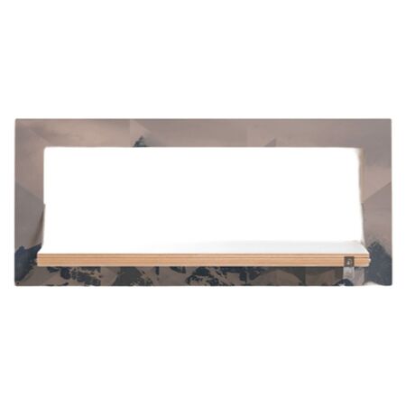 Ambivalenz 'Fläpps' Regal 60 x 27 cm - Puerto Natales Puerto Natales, B: 60 cm / H: 27 cm 