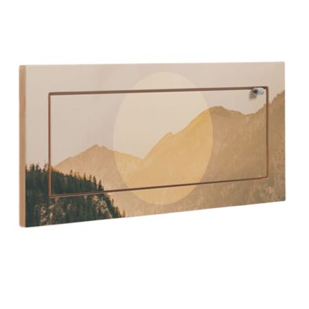 Ambivalenz 'Fläpps' Regal 60 x 27 cm - Alps Alps, B: 60 cm / H: 27 cm 