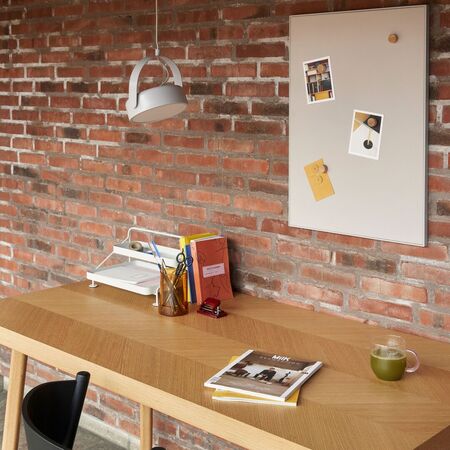 Hübsch  Era Tafel von Hübsch Grau, Medium