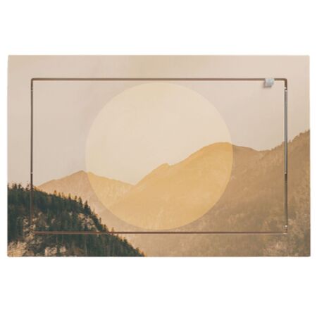 Ambivalenz 'Fläpps' 1-er Regal 60 x 40 cm - Alps Alps, B: 60 cm / H: 40 cm 