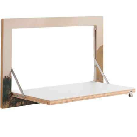 Ambivalenz 'Fläpps' 1-er Regal 60 x 40 cm - Alps Alps, B: 60 cm / H: 40 cm 