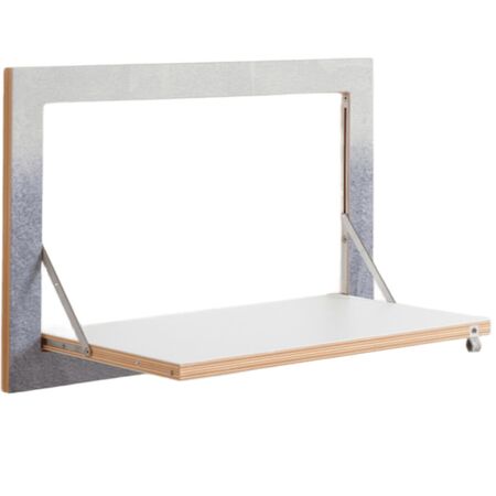 Ambivalenz 'Fläpps' 1-er Regal 60 x 40 cm - Fading Grey Fading Grey, B: 60 cm / H: 40 cm 