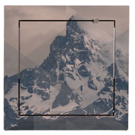 Ambivalenz 'Fläpps' 1-er Regal 40 x 40 cm - Puerto Natales Puerto Natales, B: 40 cm / H: 40 cm 