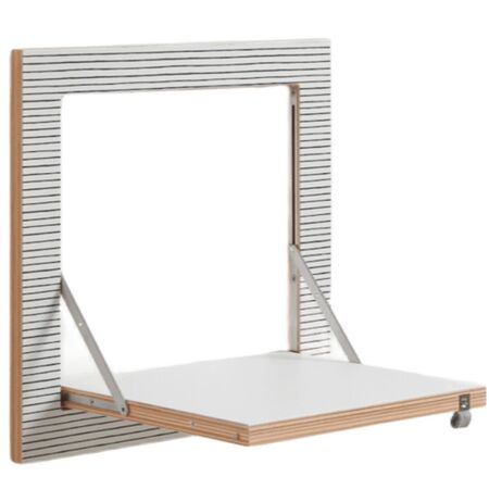 Ambivalenz 'Fläpps' 1-er Regal 40 x 40 cm - Watercolor Stripes Watercolor Stripes, B: 40 cm / H: 40 cm 