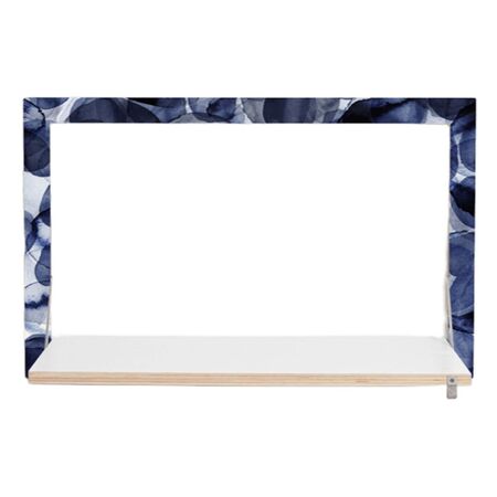 Ambivalenz 'Fläpps' Sekretär 80 x 50 cm - Bubbles Indigo Bubbles Indigo, B: 80 cm / H: 50 cm 