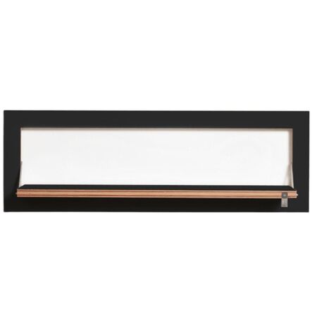 Ambivalenz 'Fläpps' Regal 1 Schwarz, B: 60 cm 
