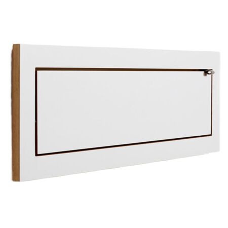 Ambivalenz 'Fläpps' Regal 1 Weiss, B: 60 cm 