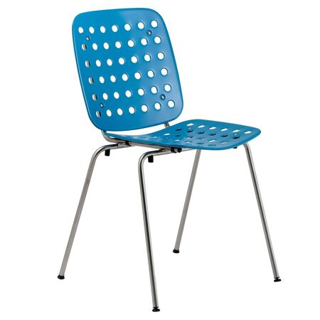 Seledue 'Coray' Stapelstuhl  Blau - RAL 5012