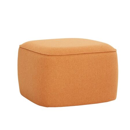 Hübsch  Cube Pouf von Hübsch Orange