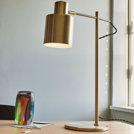 Huebsch Tischlampe Messing ø38