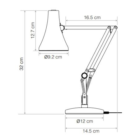 Anglepoise Tischleuchte 90 Mini Mini von Anglepoise