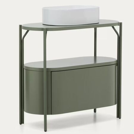 Kave_Home_Badezimmermöbel_Arely_90_Dunkelgrun_B00005WM19